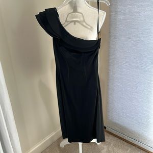 Antonio Melani one shoulder black dress size 0